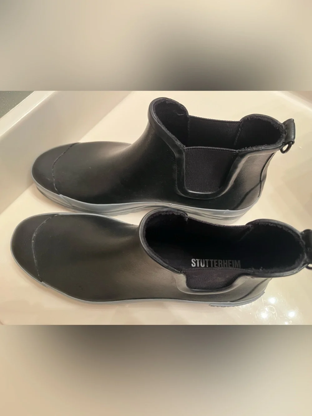 STUTTERHEIM Chelsea Rain Boot Size 43 (27.9 CM INSOLE) Worn Once